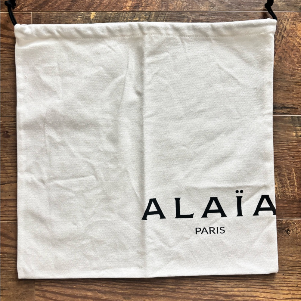 Alaia White Dust Bag